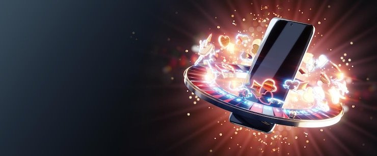 Ilustrasi perlindungan data online dan privasi pengguna pada platform hiburan digital